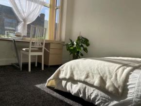 Rarely NEW! Sunning King-bed with a mini fridge, delicate work space and breakfast in a 3-bed cosy house, super quiet and full of hospitality